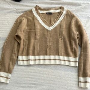 Cute v-neck sweater
